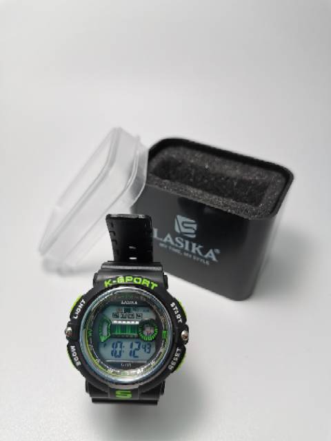 Jam tangan digital Anak Anak dan remaja water Resist Lasika 701