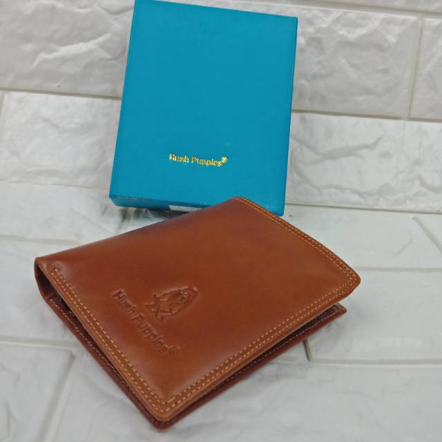 Dompet Pria Hush Puppies Brown Full Leather