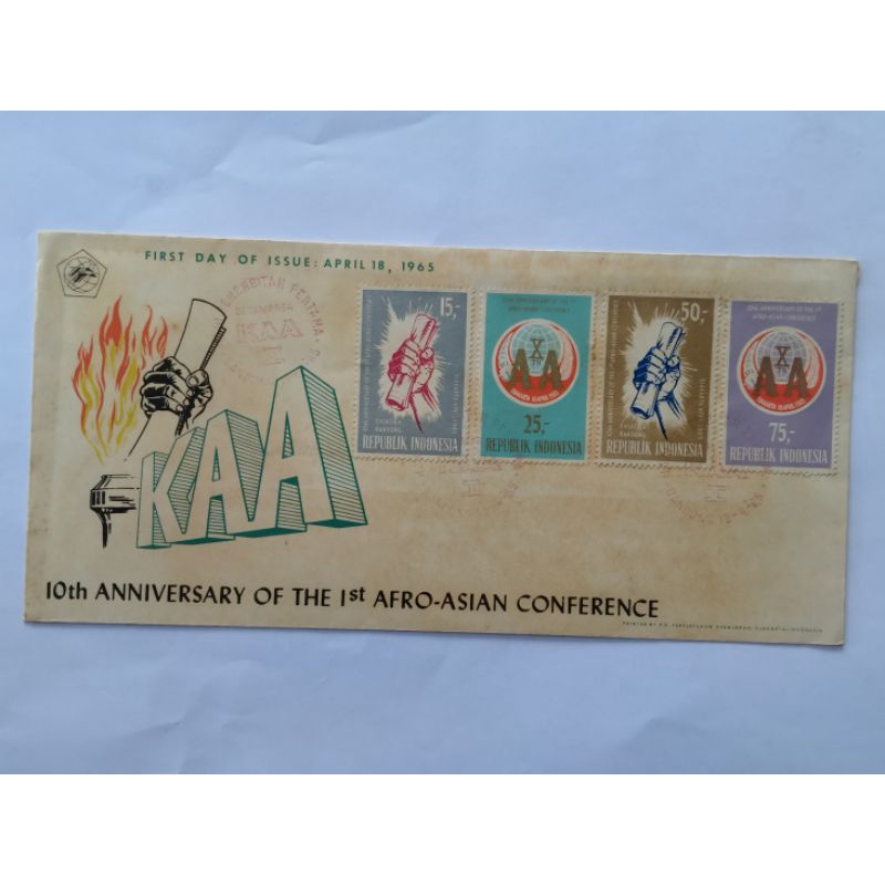 

SHP - seri Dasawarsa konfrensi Asia - Afrika ke 1 1965