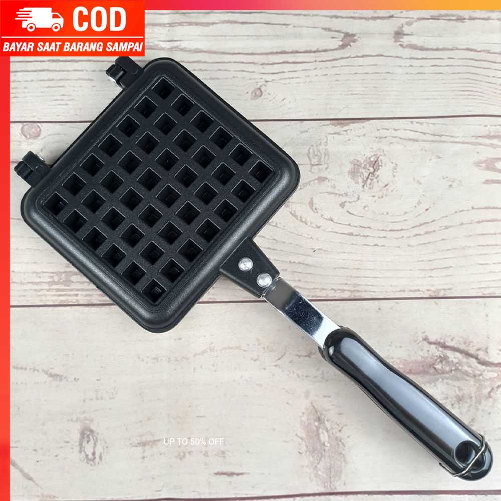 (100% BARANG ORI) Cetakan Waffle Rectangle Shape Dessert Mold - 7019