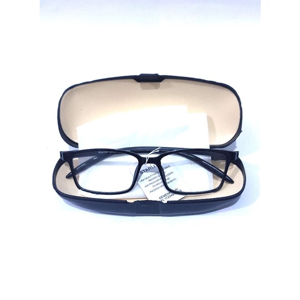 KACAMATA BACA PLUS SUPER FOKUS +1.00 sd +3.00 FRAME LENTUR PRIA WANITA