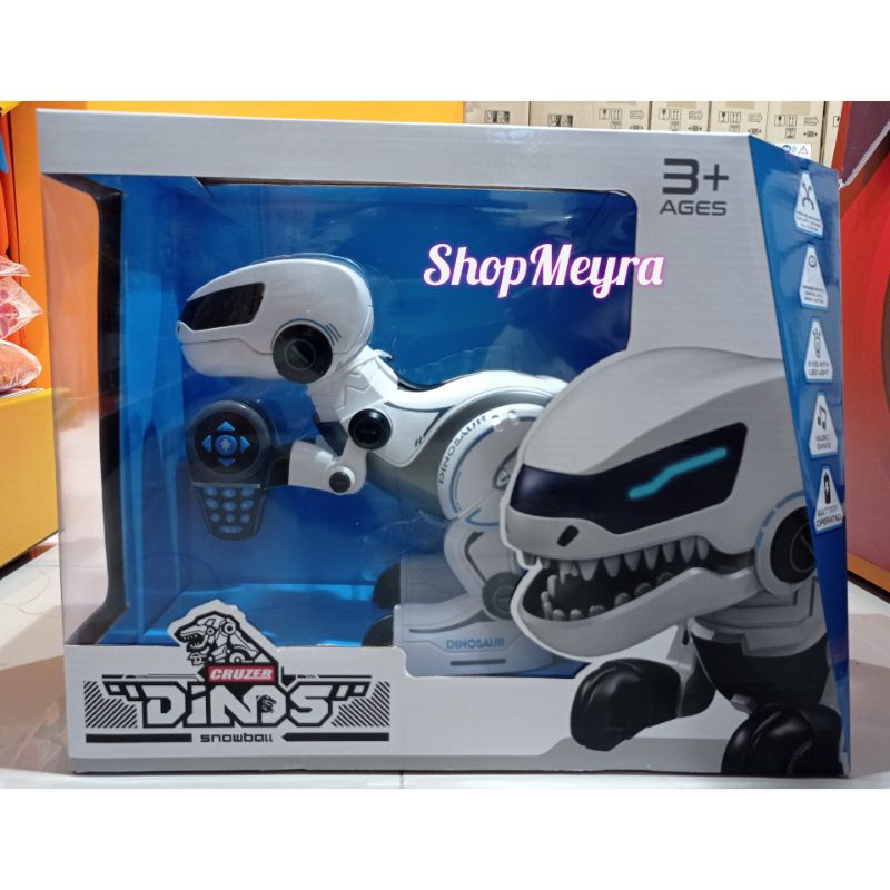 Mainan Robot Cruzer Dinos Snowball Original