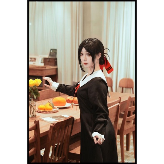 【AiVii】KOSTUM COSPLAY SEIFUKU DRESS  LOVE IS WAR KAGUYA SAMA