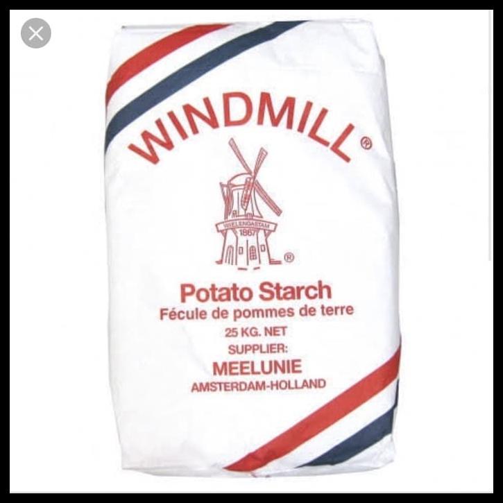 

Windmill Potato Starch / Sang Fen 25Kg Gosend / Grab Only