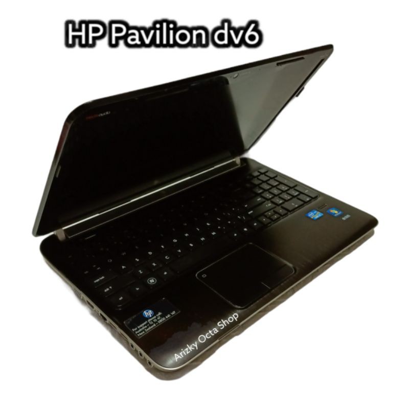 Laptop Hp Pavilion DV6 Core i7 DUAL VGA Ram 4GB HDD 320GB Webcam HDMI NUMERIK 15Inch