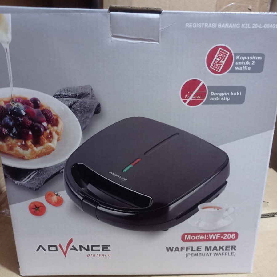 advance waffle maker Wf-206 pemanggangan roti