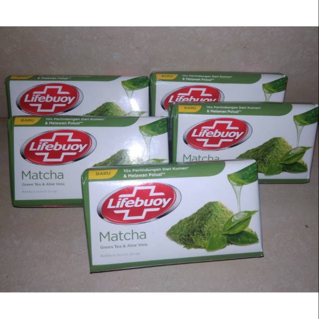 Lifebuoy matcha /sabun mandi batang /sabun lifebuoy/sabun matcha /harga promo 5000 dapat 3  pcs