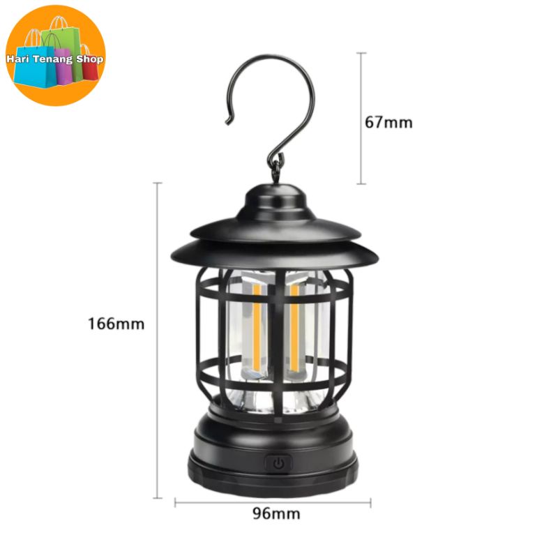 lampu camping led/lampu outdoor/lampu naik gunung/lampu import/L-17