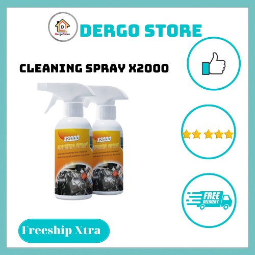 Cleaning Spray Bottle X2000 Teknologi Jepang semprot serbaguna untuk menghilangkan semua noda memban