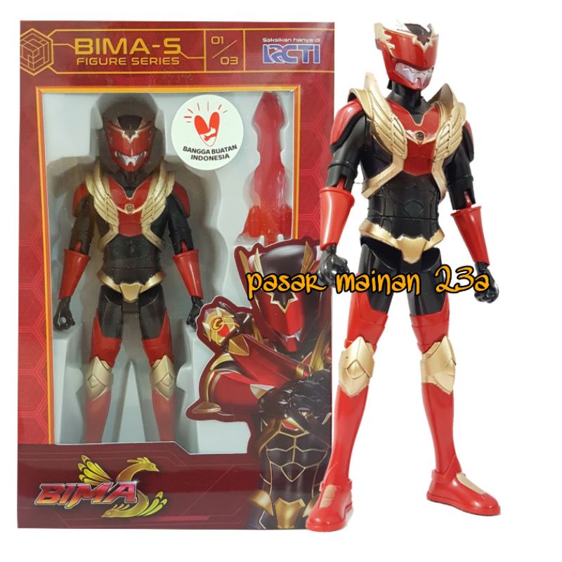 Bima S Figure Bima S Eagle Masked Warrior 17cm Mainan anak Bima S Eagle Masked Warrior