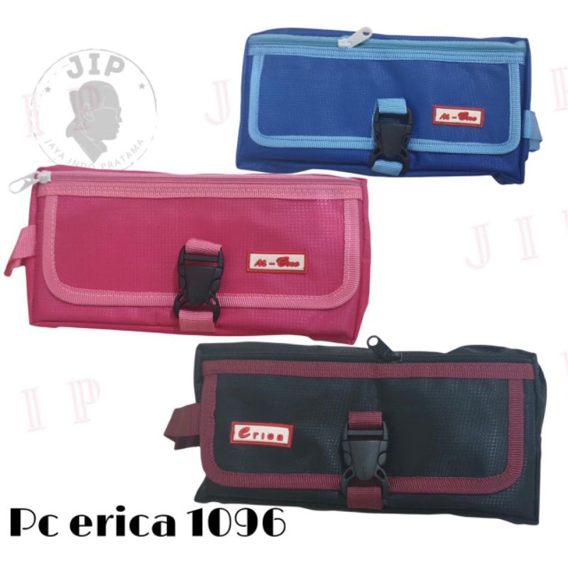 

(PCS) Pensil Case Erica Sandart E-1096 - Tepak Pensil Kain Fancy - Kotak Pensil- Tempat Pensil