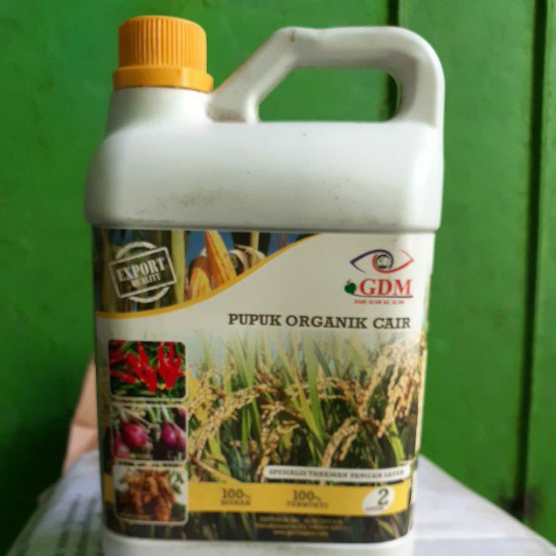 Pupuk GDM Pupuk Organik Cair Tanaman Pangan dan Buah 2 liter