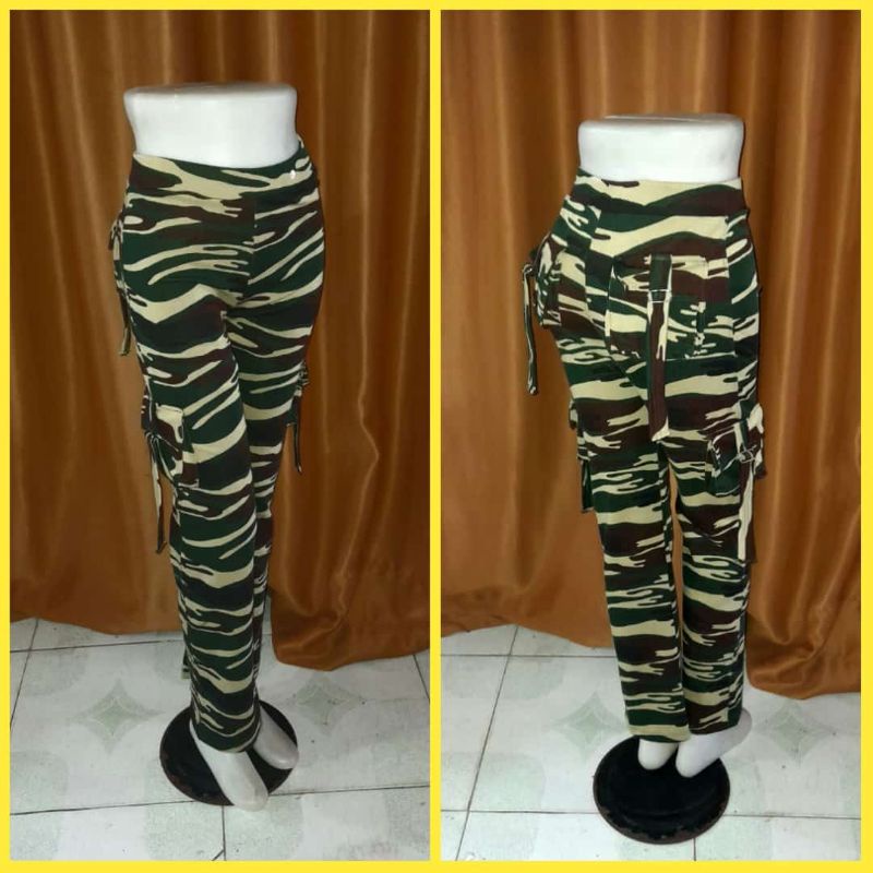 Celana Cargo Army wanita