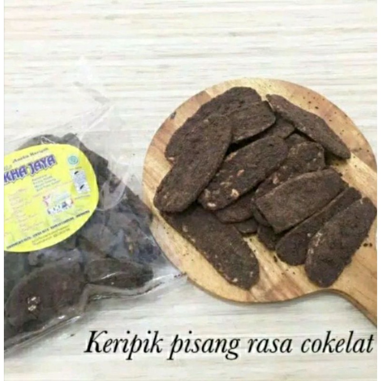 Jual Keripik Pisang Coklat Aska Jaya Gram Shopee Indonesia