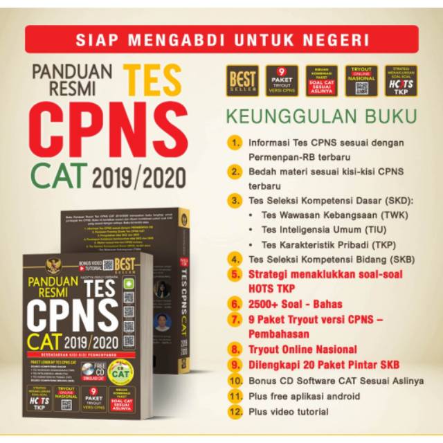 Panduan Resmi Tes Cpns Buku Cpns 2019 2020 Shopee Indonesia
