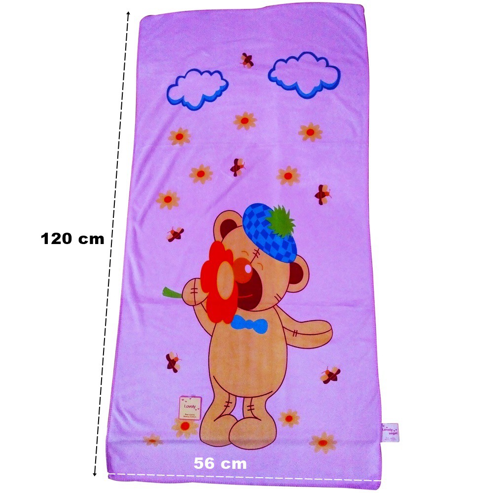 Handuk Bayi Lovely Angel 60 x 120 cm Motif Karakter