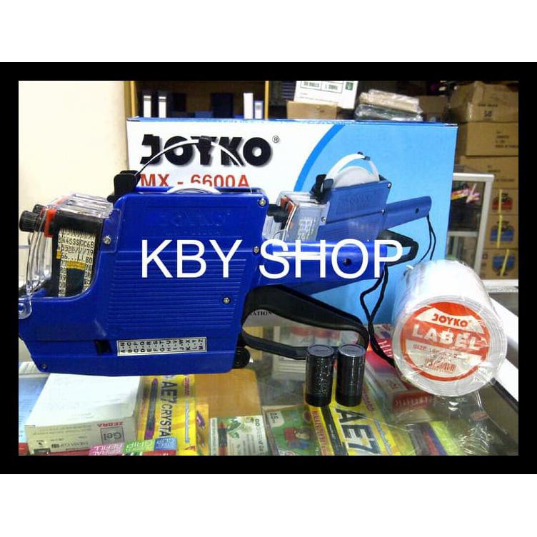 

ALAT LABEL HARGA 2 BARIS (PRICE LABELLER) MX 6600 A KOMPLIT PROMO