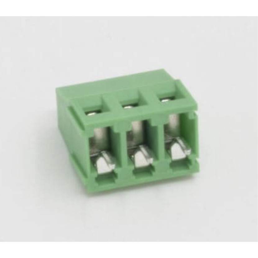 PCB Screw KF128 3p Terminal Block Connector KF128-3P pitch 5mm konektor green 3 pin 5 mm