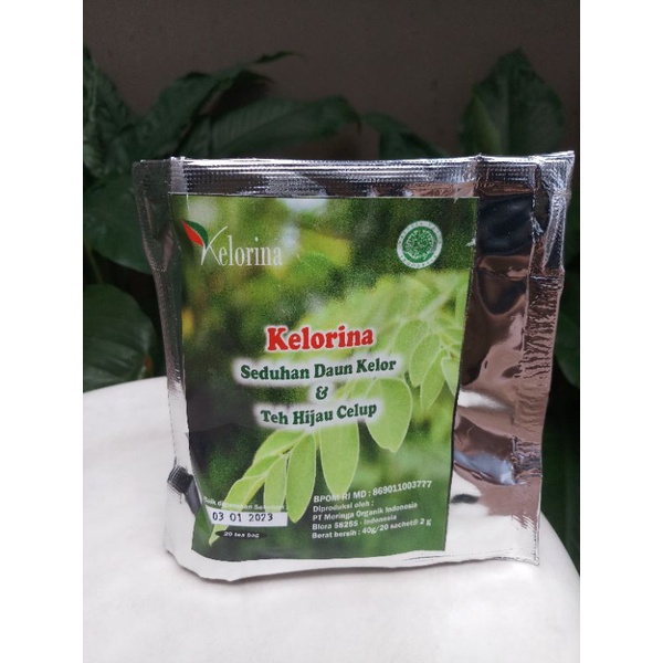

Kelorina Seduhan Daun Kelor & Teh Hijau Celup serunidjamoe