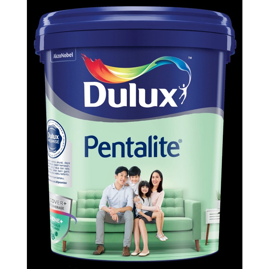 Dulux Pentalite / Cat Tembok AntiBac / Cat Tembok interior 2.5Ltr