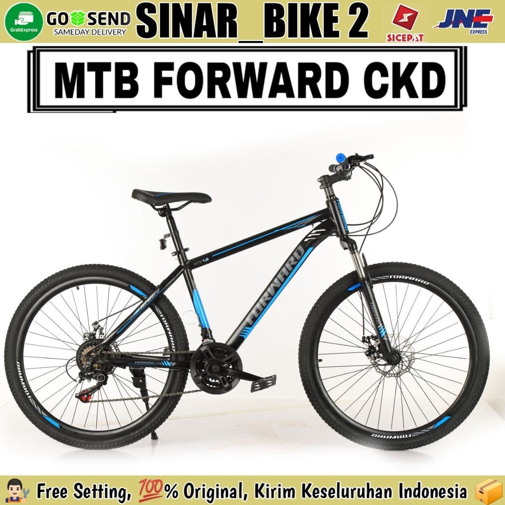 Sepeda Gunung FORWARD CKD 26 Inch 21 Speed Rem Cakram