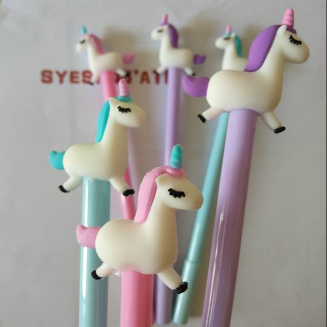 

pulpen/Pen Gel Karakter Lucu Unik Dream Little Pony