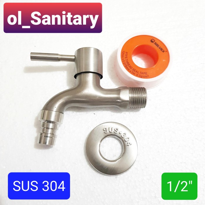 kran air taman stainless steel sus304/ kran sus304/ kran taman sus304