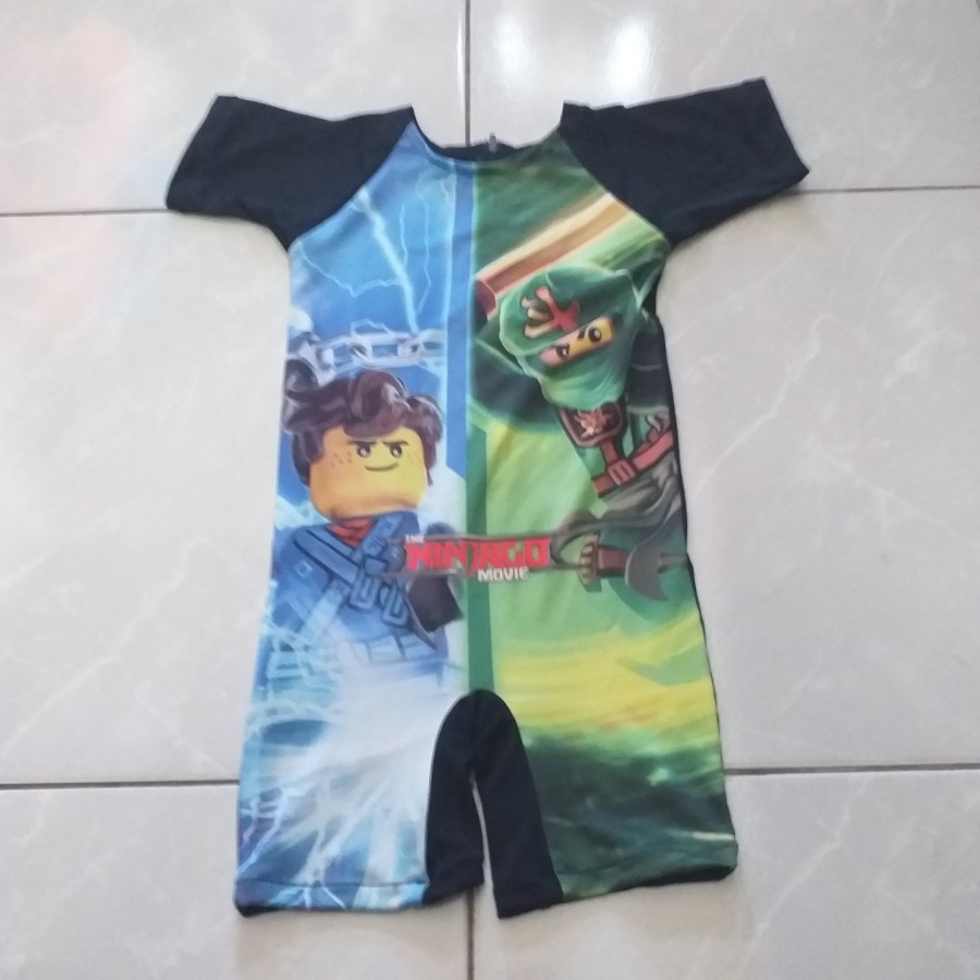 Baju Renang Anak Diving Spiderman Superman Batman