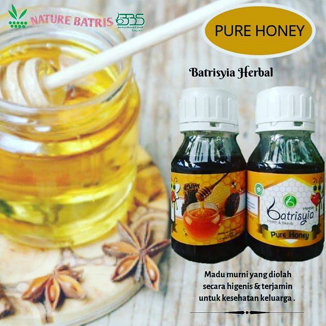 

PURE HONEY 250 GR BATRISYIA HERBAL 100% MADU MURNI