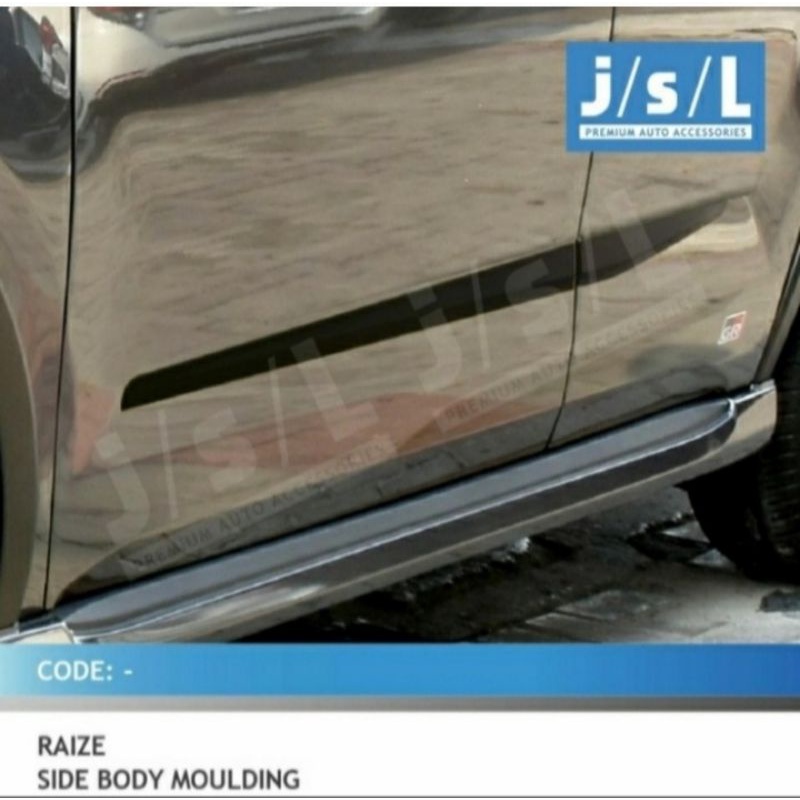 LIST BODY / SIDE BODY MOBIL RAIZE / ROCKY BLACKTIVO.