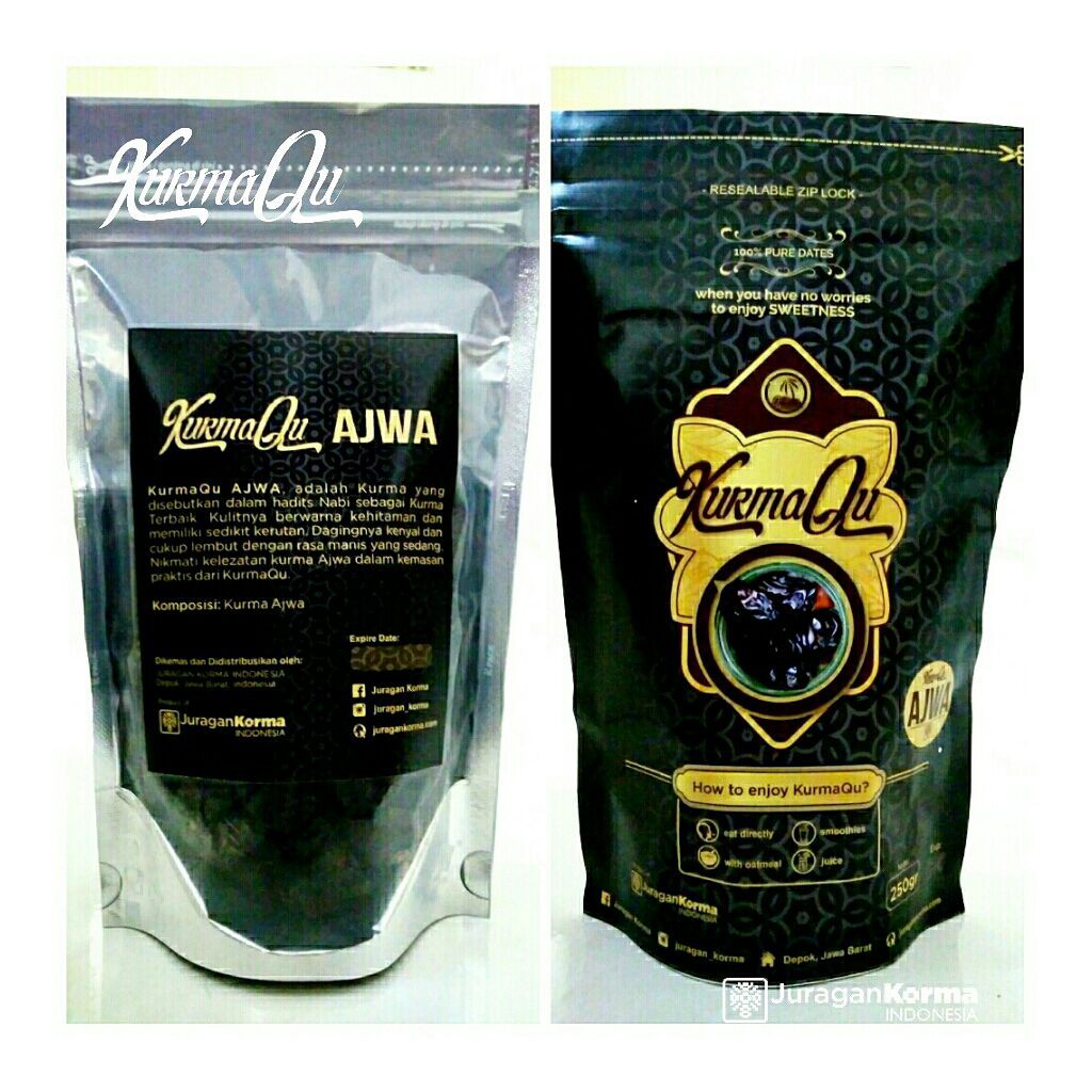 

Kurma Ajwa Premium Madinah/ Kurma Nabi