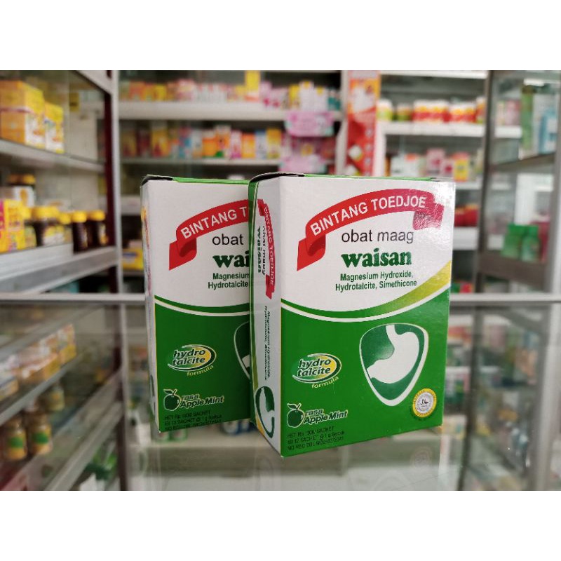 WAISAN ISI 12 SACHET | Obat Maag - ED 02/2025