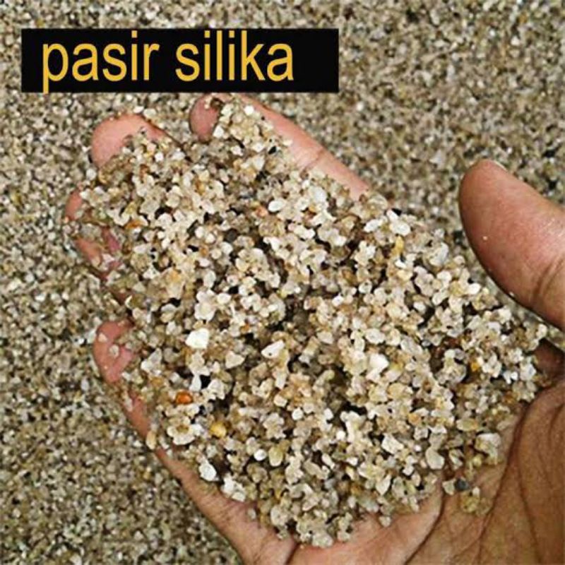 Jual PASIR SILIKA 1KG Shopee Indonesia