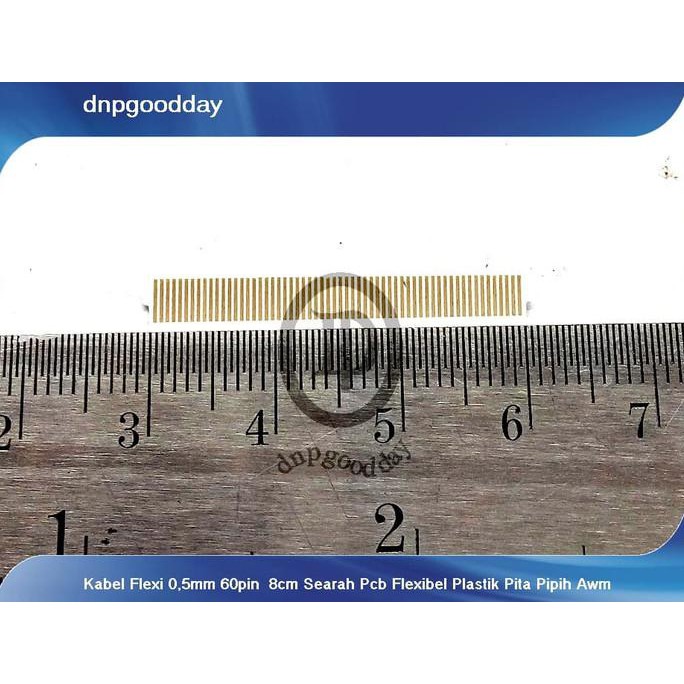 

Kabel Flexi 0,5Mm 60Pin 8Cm Searah Pcb Flexibel Plastik Pita Pipih Awm Dnpgood11 Ayo Order