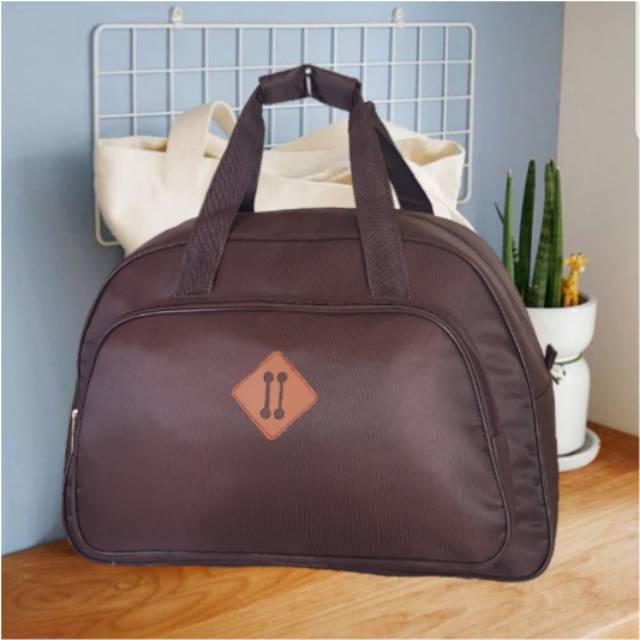 Tas Olahraga Koper Nilon Tahan Air Tas Luar Ruangan Tas Bepergian Besar untuk Wanita Pria Tas Tangan Olahraga Tas Punggung Ransel Bepergian