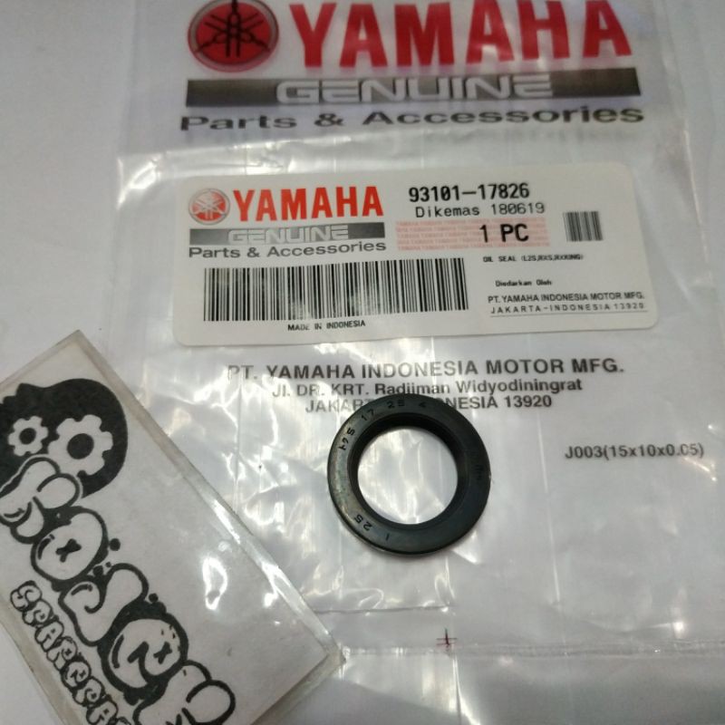seal sil Kick starter engkol selah selahan Rx king Rx k original asli ori yamaha 93101-17826 YGP