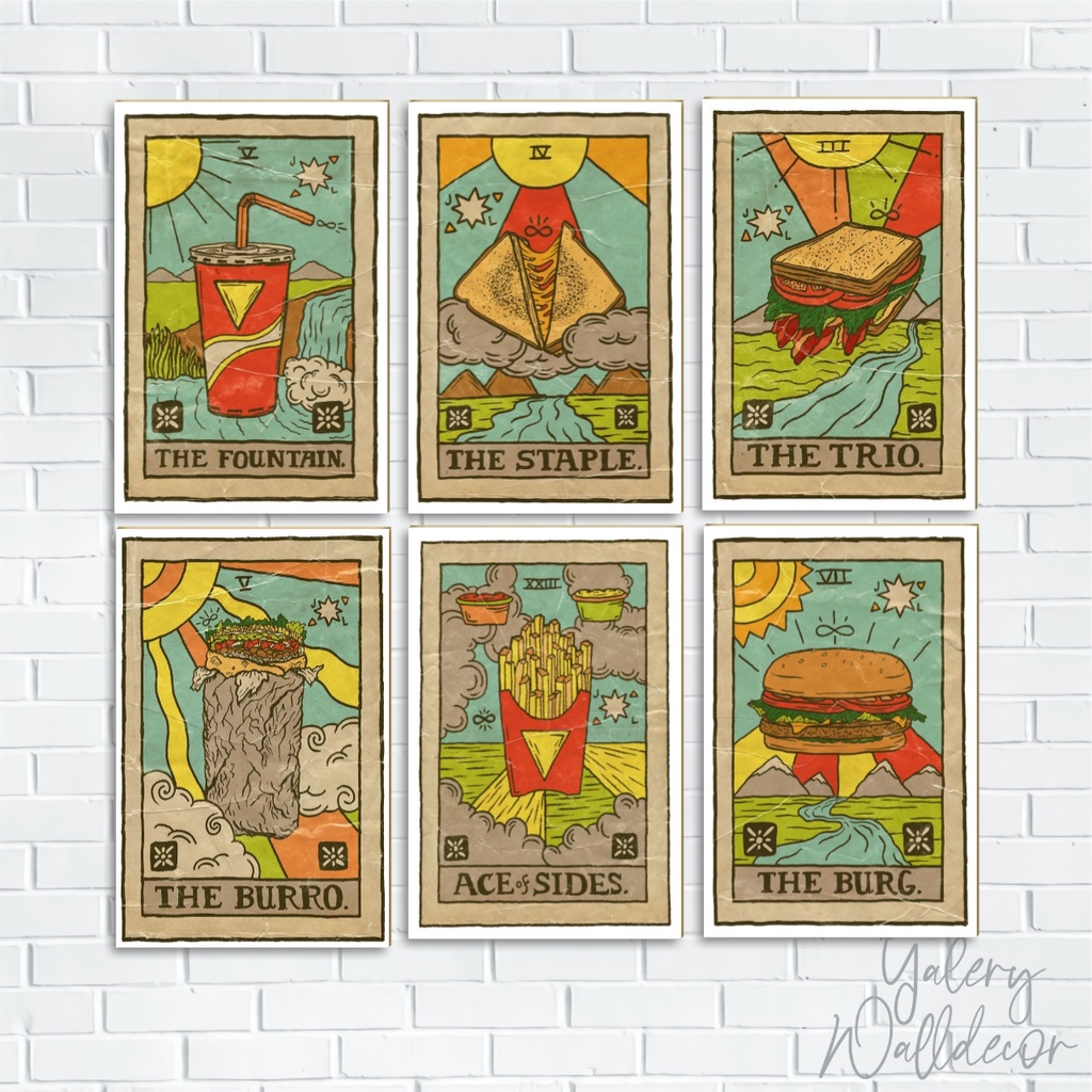 Poster Dinding Cafe Hiasan Dinding Caffee Dekorasi Kedai Kopi Vintage