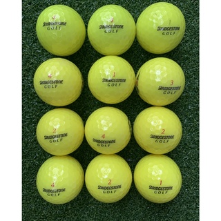 Bola golf bekas / second grade A terlaris - Bridgestone e6/7 - grade A, original, no repair - kuning