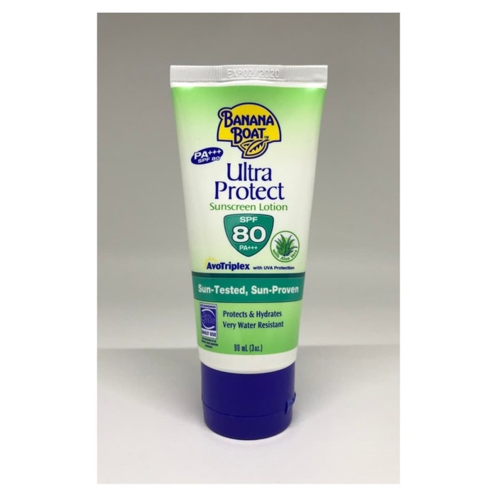 Banana Boat Ultra Protect Protec Sunscreen Sun Screen SPF 80 Sunblock
