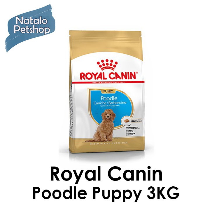 Royal Canin Poodle Puppy Dog Food 3KG Junior-Makanan Anak Anjing Premium