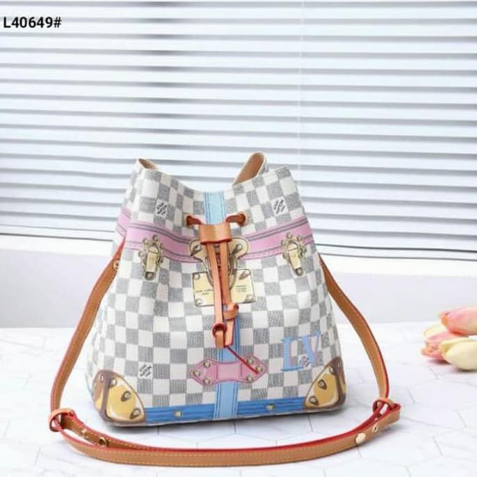 Tas Louis Vuitton Neonoe Printed Edition L40649 Semi Premium -