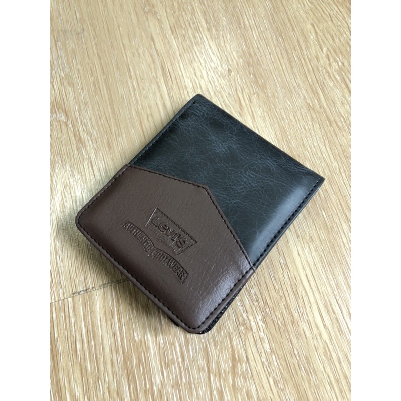DOMPET PRIA KULIT SINTETIS DOMPET PRIA LIPAT DOMPET KARTU DOMPET PRIA KOMBINASI DOMPET DISTRO COWOK