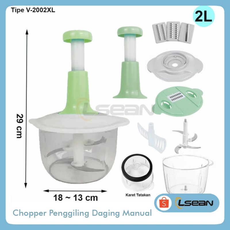 CHOPPER BLENDER MANUAL | PENGGILING DAGING MANUAL