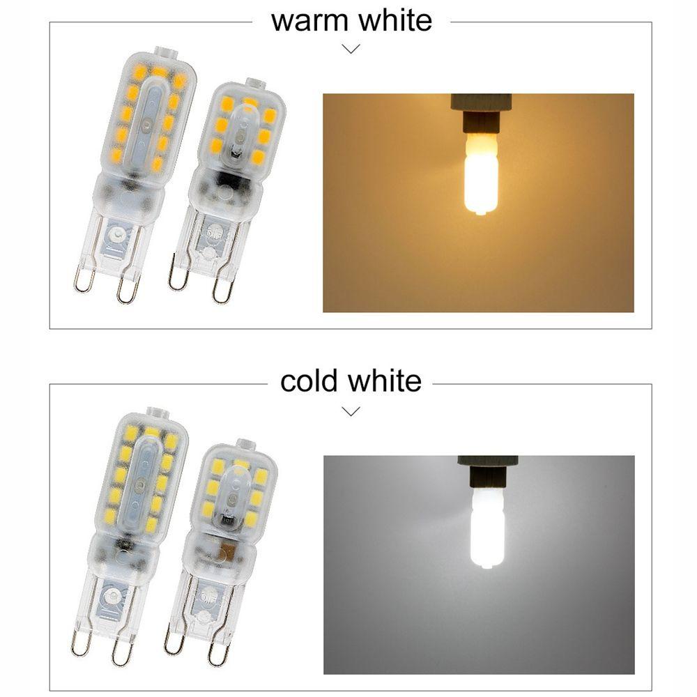 【 ELEGANT 】 Lampu Bohlam G9 Kualitas Tinggi Ganti Untuk Rumah Ultra Terang Konstan Power Lamp LED Light