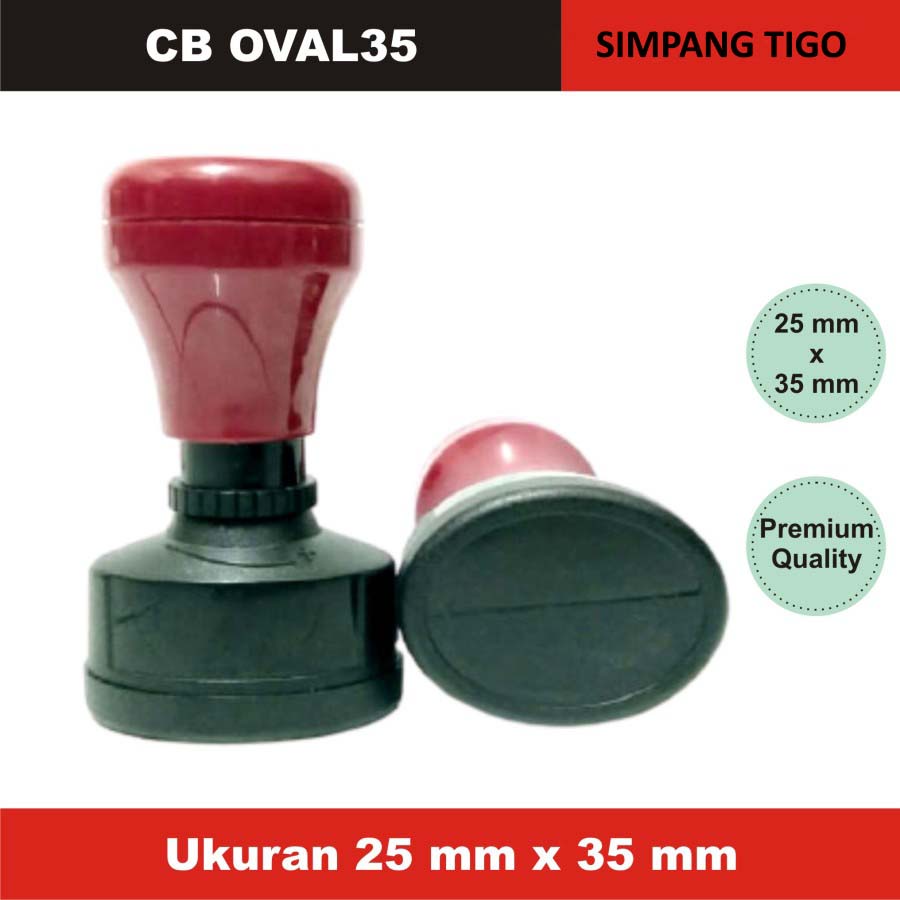 

Gagang Stempel Flash CB Oval 35