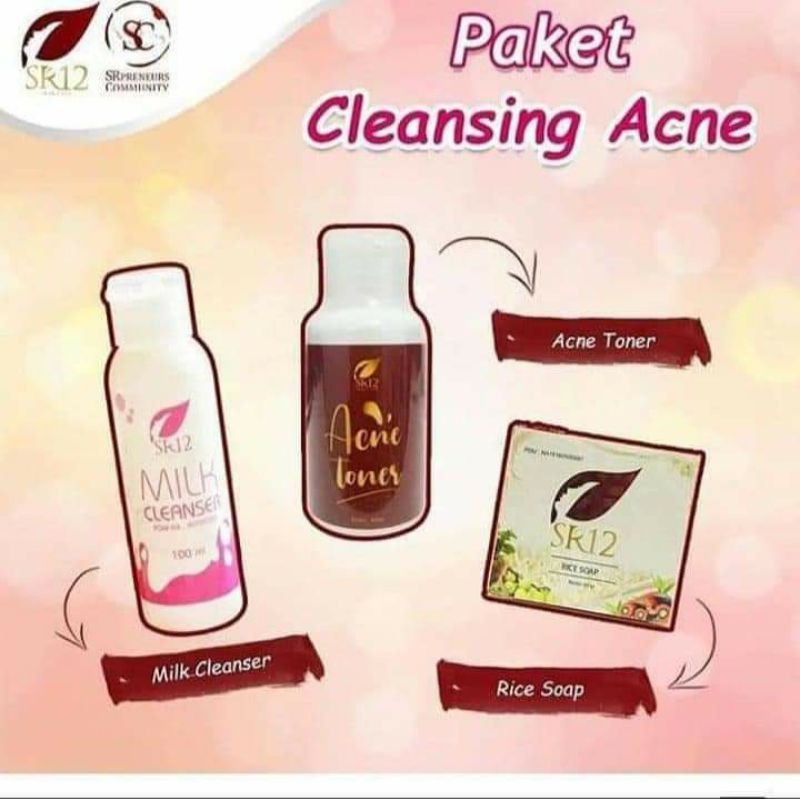 Paket Cleansing Acne Sr12