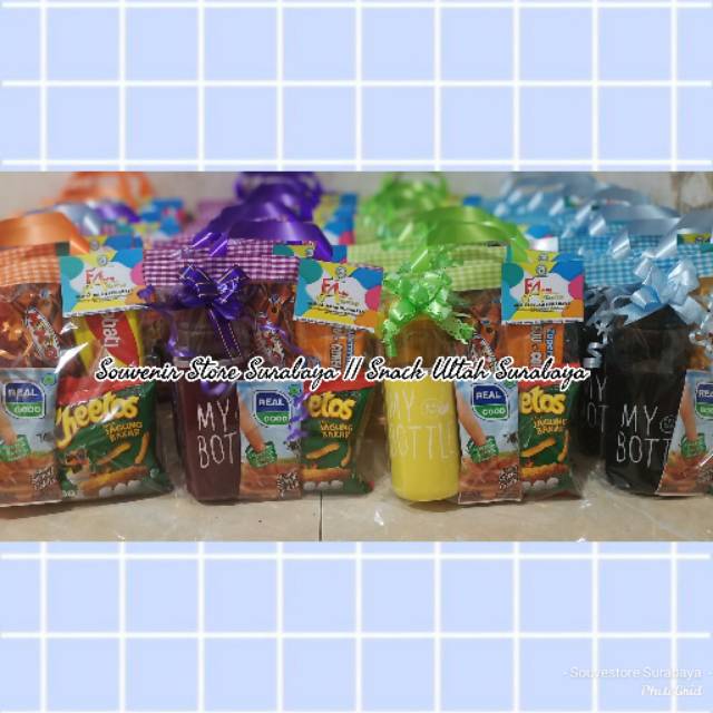 Snack Ultah Murah Paket Snack Ulang Tahun Anak Souvenir Ulang Tahun Bingkisan Ultah Surabaya