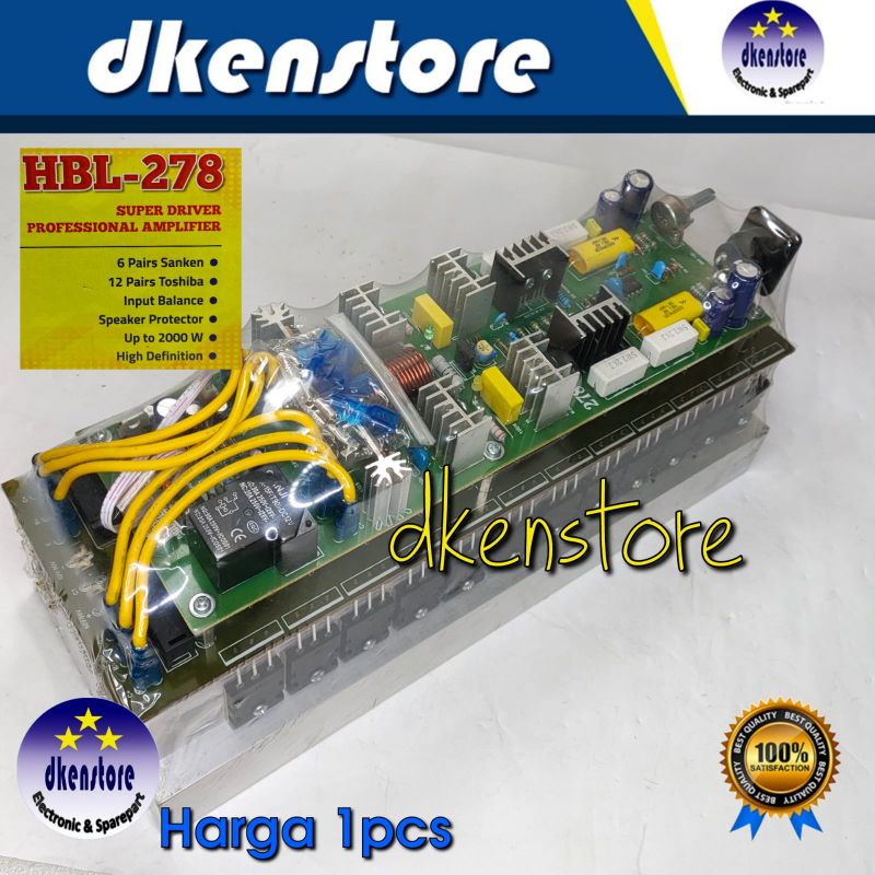 Kit Power HBL278 2000W Lengkap HBL 278 2000 watt