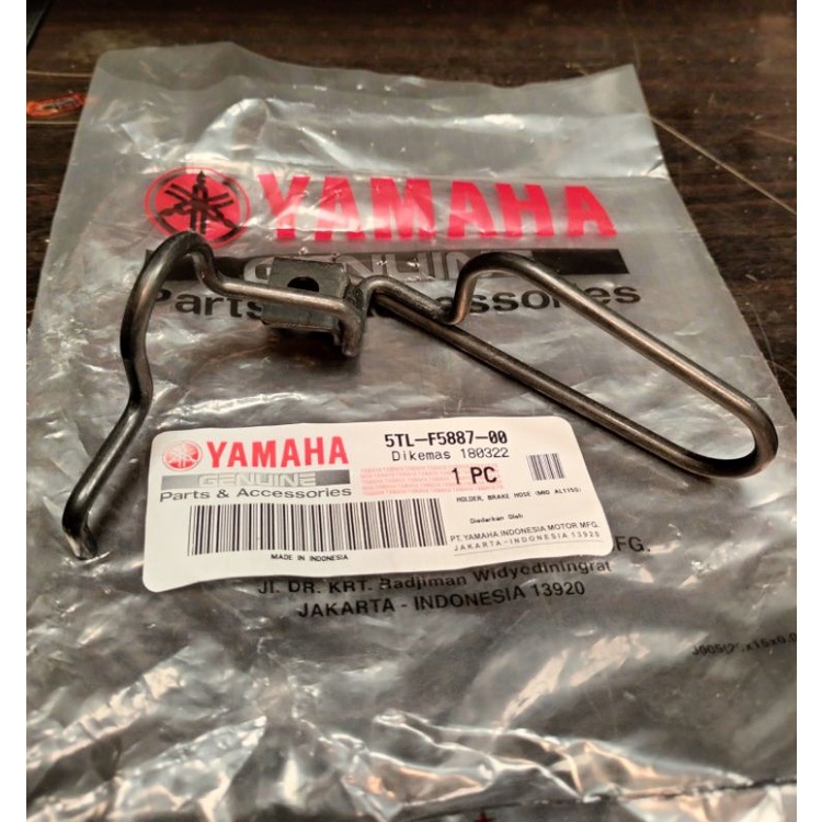 breket pegangan slang rem mio sporty bracket selang rem mio sporty breket rem mio sporty original ba