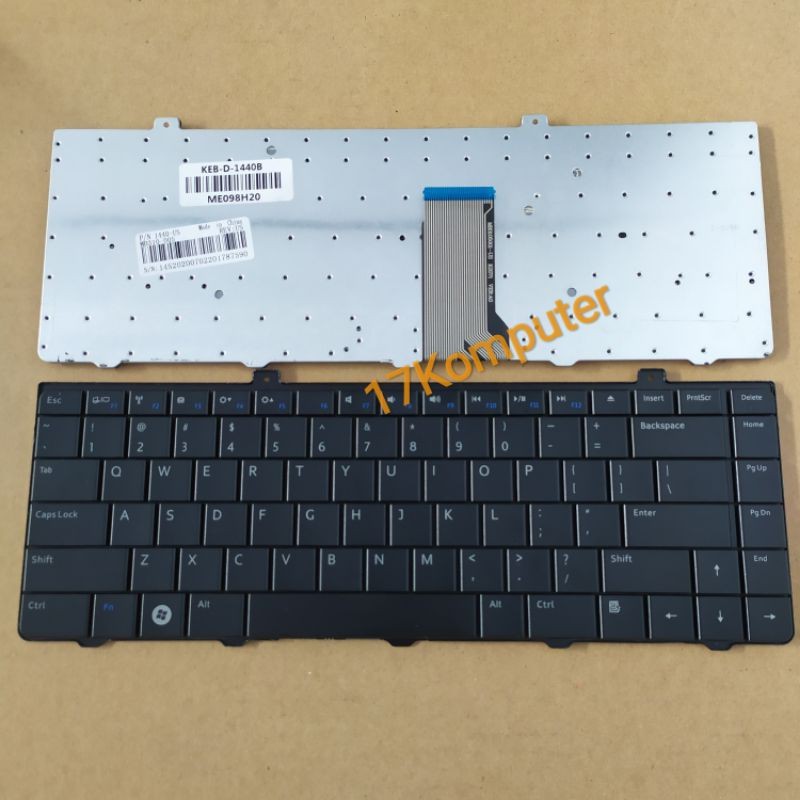 Keyboard Dell Inspiron 1440 1470 1320 Hitam